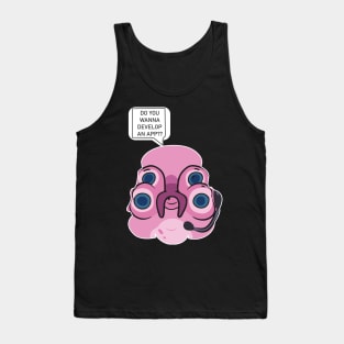 Cartoon Design Tank Top